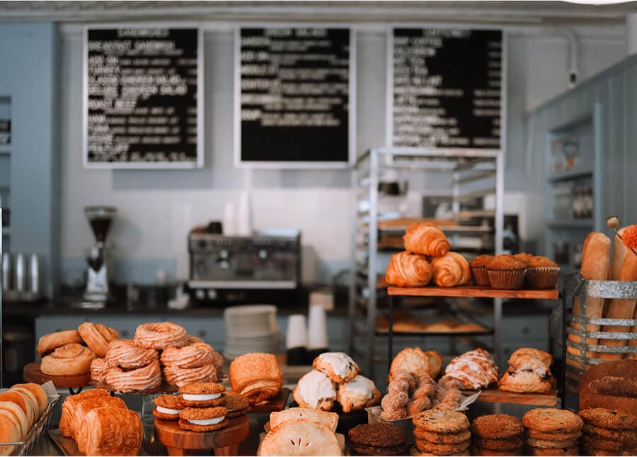 Middle Street Foods bakery interior display